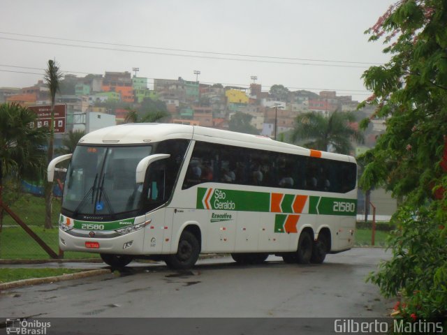 Cia. São Geraldo de Viação 21580 na cidade de Vitória, Espírito Santo, Brasil, por Gilberto Martins. Número da foto: #3073106.