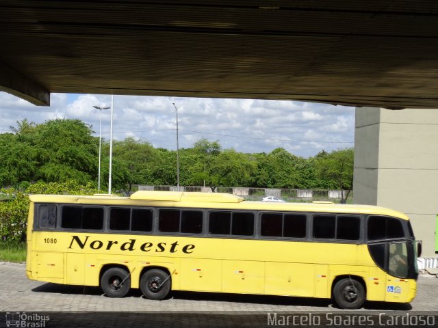 Viação Nordeste 1080 na cidade de João Pessoa, Paraíba, Brasil, por Marcelo Soares Cardoso. Número da foto: #3071123.