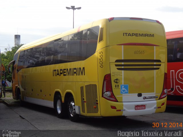 Viação Itapemirim 60565 na cidade de São Paulo, São Paulo, Brasil, por Rogério Teixeira Varadi. ID da foto: 3071747.