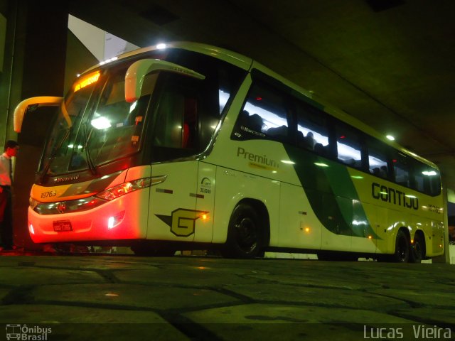Empresa Gontijo de Transportes 18765 na cidade de Belo Horizonte, Minas Gerais, Brasil, por Lucas Vieira. Número da foto: #3070981.