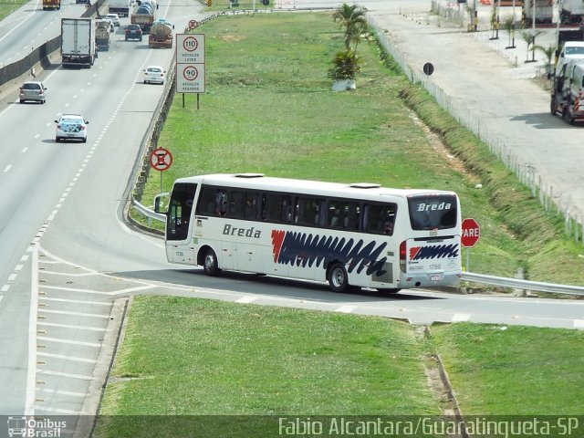 Breda Transportes e Serviços 1798 na cidade de Aparecida, São Paulo, Brasil, por Fabio Alcantara. Número da foto: #3072532.