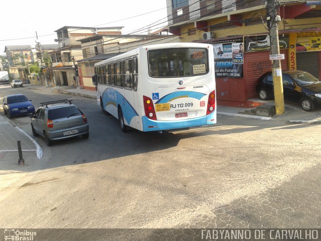 Auto Viação Vera Cruz - Belford Roxo RJ 112.009 na cidade de Nova Iguaçu, Rio de Janeiro, Brasil, por Fabiano Magalhaes. Número da foto: #3072390.