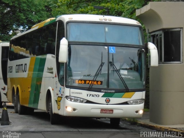 Empresa Gontijo de Transportes 17120 na cidade de São Paulo, São Paulo, Brasil, por Alexandre Rodrigo. Número da foto: #3072275.