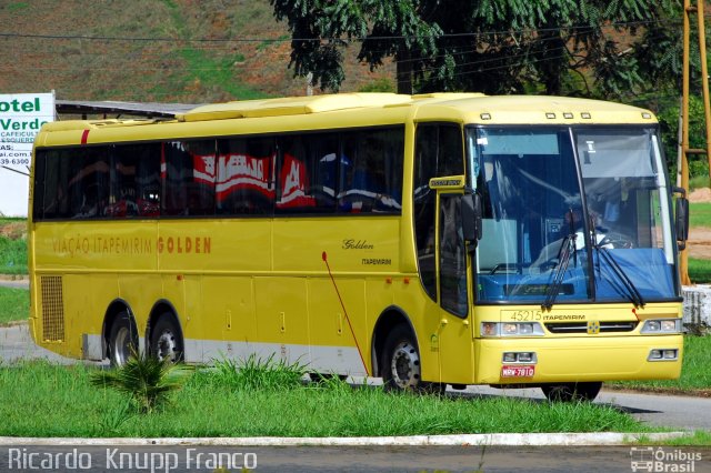 Viação Itapemirim 45215 na cidade de Manhuaçu, Minas Gerais, Brasil, por Ricardo  Knupp Franco. Número da foto: #3026807.