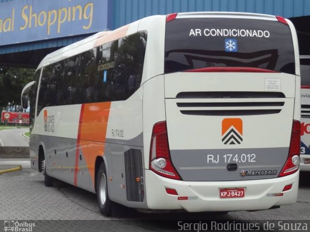 Viação Cidade do Aço RJ 174.012 na cidade de Resende, Rio de Janeiro, Brasil, por Sergio Rodrigues de Souza. Número da foto: #3025897.