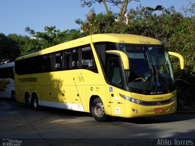 Viação Itapemirim 60739 na cidade de São Paulo, São Paulo, Brasil, por Atilio Torres. Número da foto: #3025302.