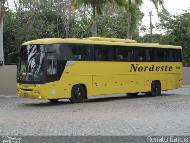 Viação Nordeste 8020 na cidade de Fortaleza, Ceará, Brasil, por Renato Garcia. Número da foto: #3026544.