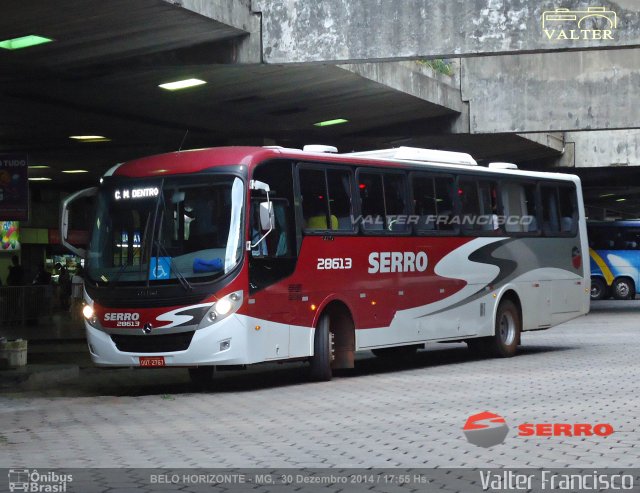 Viação Serro 28613 na cidade de Belo Horizonte, Minas Gerais, Brasil, por Valter Francisco. ID da foto: 3025644.