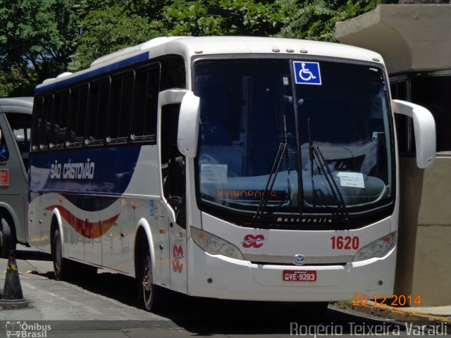 Viação São Cristóvão 1620 na cidade de São Paulo, São Paulo, Brasil, por Rogério Teixeira Varadi. Número da foto: #3025842.