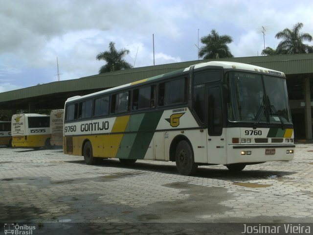 Empresa Gontijo de Transportes 9760 na cidade de Curvelo, Minas Gerais, Brasil, por Josimar Vieira. ID da foto: 3027052.