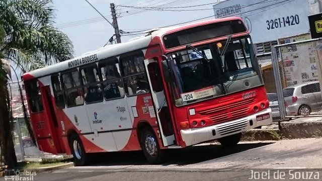 Itajaí Transportes Coletivos 2877 na cidade de Campinas, São Paulo, Brasil, por Joel de Souza. Número da foto: #3073506.