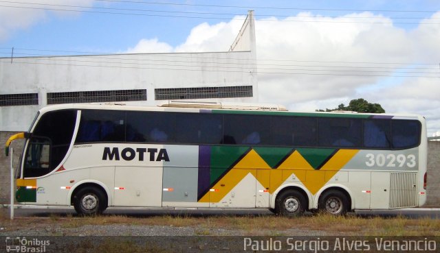 Viação Motta 30293 na cidade de Cuiabá, Mato Grosso, Brasil, por Paulo Sergio Alves Venancio. ID da foto: 3073864.