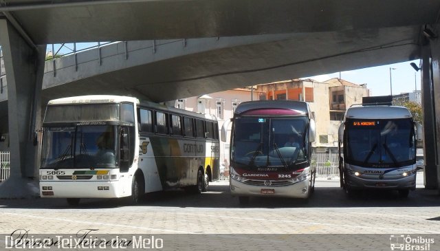 Empresa Gontijo de Transportes 5865 na cidade de Belo Horizonte, Minas Gerais, Brasil, por Denise Teixeira de Melo. ID da foto: 3074513.