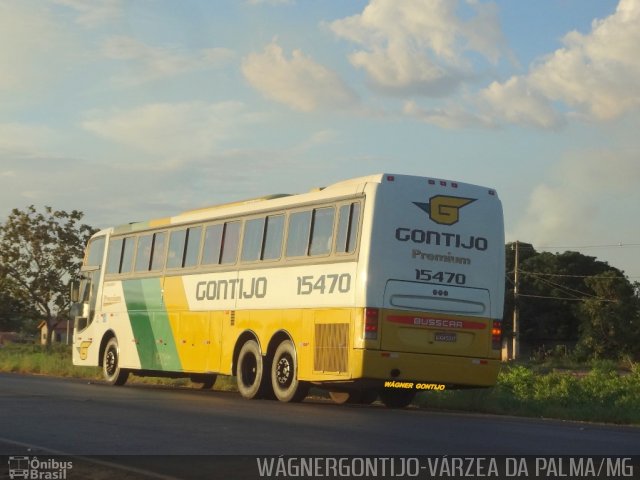 Empresa Gontijo de Transportes 15470 na cidade de Várzea da Palma, Minas Gerais, Brasil, por Wagner Gontijo Várzea da Palma-mg. Número da foto: #3074390.
