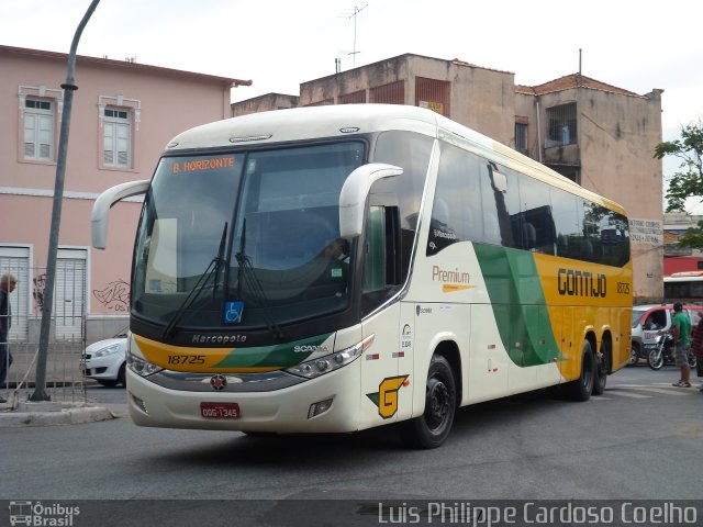 Empresa Gontijo de Transportes 18725 na cidade de Belo Horizonte, Minas Gerais, Brasil, por Luis Philippe Cardoso Coelho. Número da foto: #3074336.