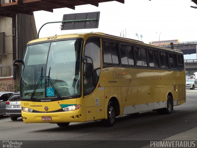 Viação Itapemirim 8515 na cidade de Rio de Janeiro, Rio de Janeiro, Brasil, por Alexandre Rodrigo. ID da foto: 3076742.