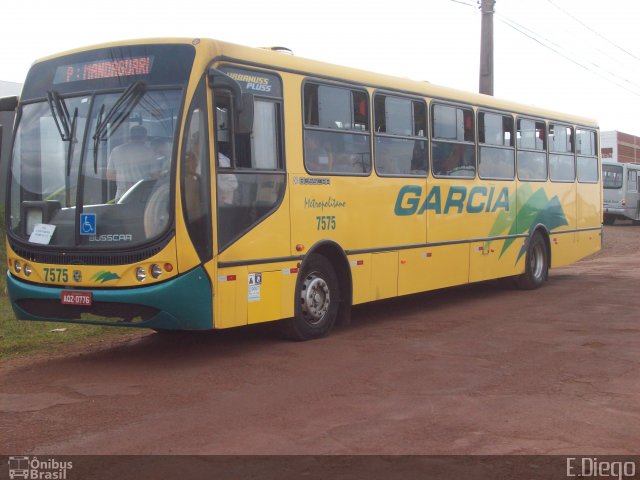 Viação Garcia 7575 na cidade de Sarandi, Paraná, Brasil, por Diego Lopes. Número da foto: #3075937.