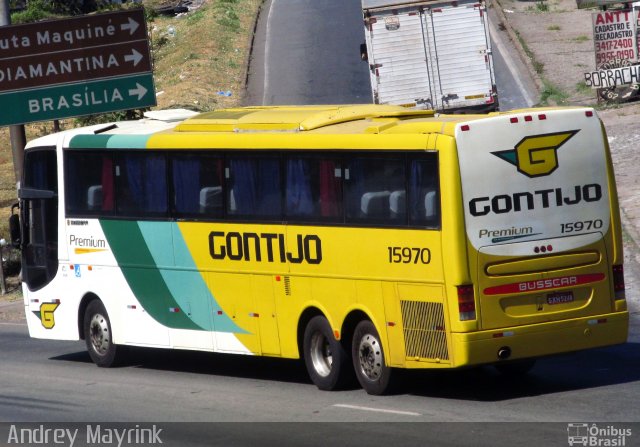 Empresa Gontijo de Transportes 15970 na cidade de Belo Horizonte, Minas Gerais, Brasil, por Andrey Gustavo. Número da foto: #3076758.