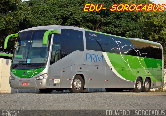PRM Turismo 922 na cidade de Sorocaba, São Paulo, Brasil, por EDUARDO - SOROCABUS. Número da foto: #3078185.