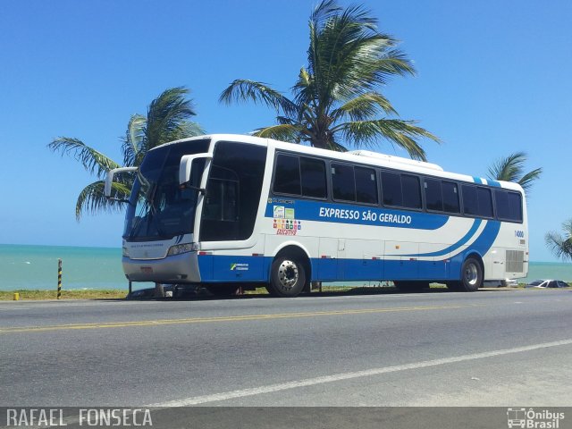 Expresso São Geraldo 14000 na cidade de Porto Seguro, Bahia, Brasil, por RAFAEL  JUNIO FONSECA. Número da foto: #3076210.