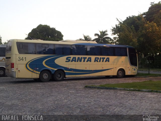 Expresso Santa Rita 341 na cidade de Porto Seguro, Bahia, Brasil, por RAFAEL  JUNIO FONSECA. Número da foto: #3076338.