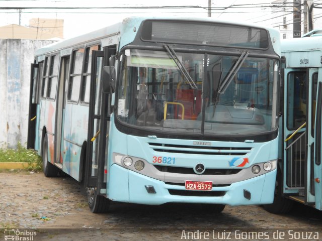 Viação Santa Cecília 36821 na cidade de Fortaleza, Ceará, Brasil, por André Luiz Gomes de Souza. Número da foto: #3077576.