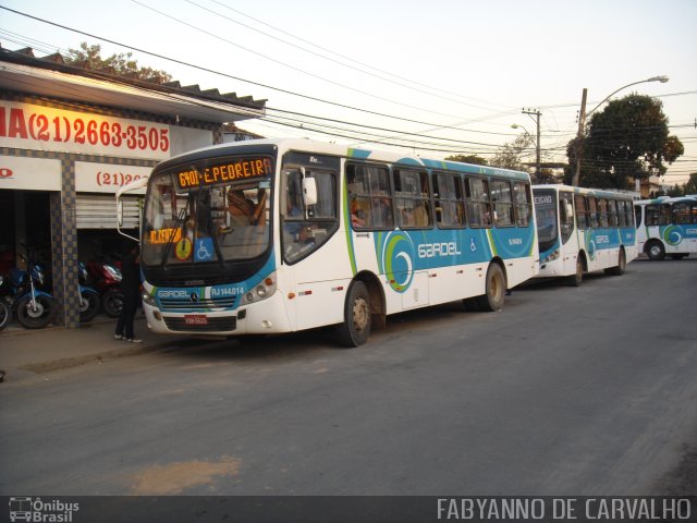 Gardel Turismo RJ 144.014 na cidade de Queimados, Rio de Janeiro, Brasil, por Fabiano Magalhaes. Número da foto: #3077379.