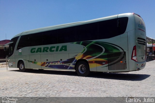 Viação Garcia 7208 na cidade de Casimiro de Abreu, Rio de Janeiro, Brasil, por Carlos Julio. Número da foto: #3075895.