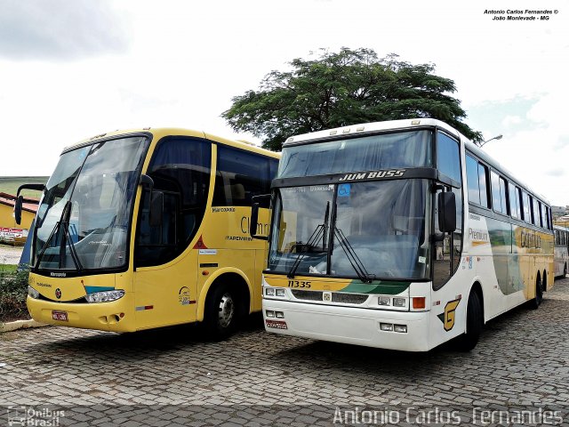 Empresa Gontijo de Transportes 11335 na cidade de João Monlevade, Minas Gerais, Brasil, por Antonio Carlos Fernandes. ID da foto: 3076635.