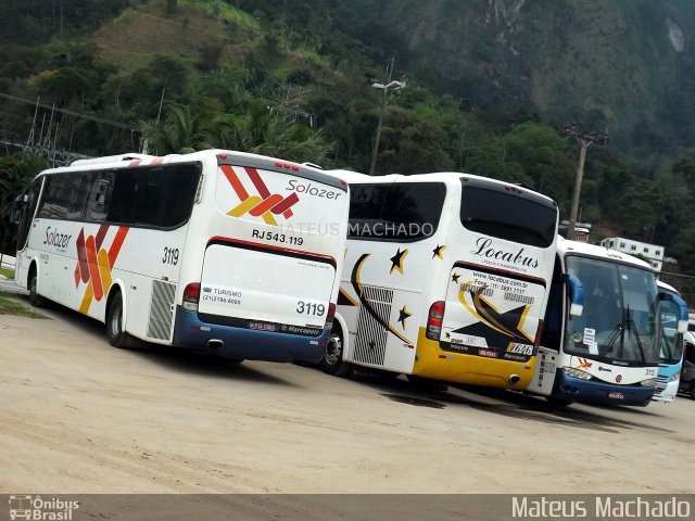 Solazer Transportes e Turismo 3119 na cidade de Angra dos Reis, Rio de Janeiro, Brasil, por Mateus Machado. Número da foto: #3077437.