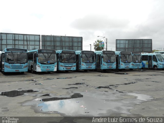 Viação Santa Cecília GARAGEM na cidade de Fortaleza, Ceará, Brasil, por André Luiz Gomes de Souza. Número da foto: #3077427.