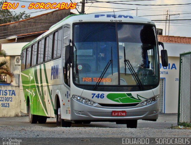 PRM Turismo 746 na cidade de Sorocaba, São Paulo, Brasil, por EDUARDO - SOROCABUS. Número da foto: #3078192.