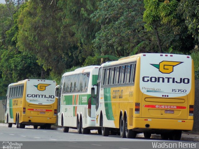 Empresa Gontijo de Transportes 15750 na cidade de Belo Horizonte, Minas Gerais, Brasil, por Wadson Rener. ID da foto: 3080613.