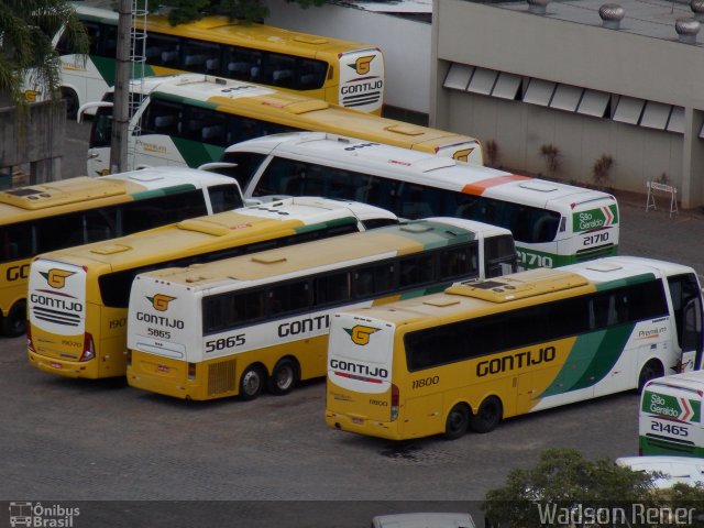 Empresa Gontijo de Transportes GARAGEM na cidade de Belo Horizonte, Minas Gerais, Brasil, por Wadson Rener. ID da foto: 3080604.