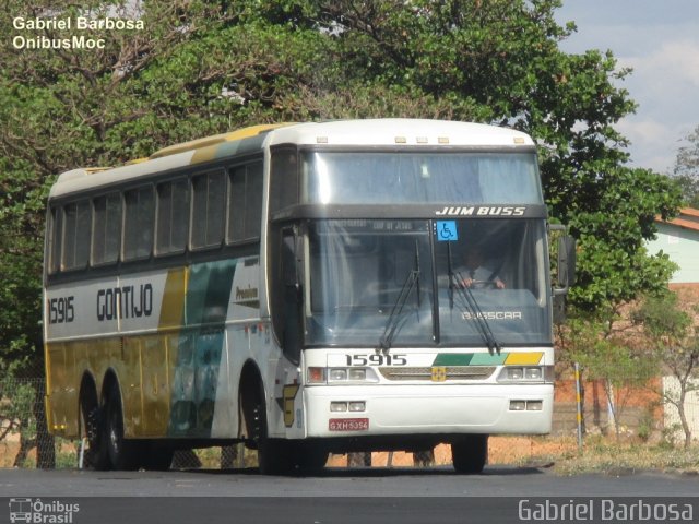 Empresa Gontijo de Transportes 15915 na cidade de Montes Claros, Minas Gerais, Brasil, por Gabriel Barbosa. ID da foto: 3079160.