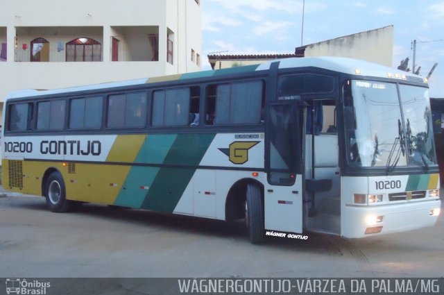 Empresa Gontijo de Transportes 10200 na cidade de Várzea da Palma, Minas Gerais, Brasil, por Wagner Gontijo Várzea da Palma-mg. ID da foto: 3078788.