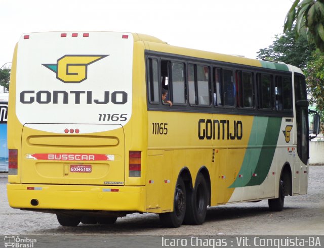 Empresa Gontijo de Transportes 11165 na cidade de Vitória da Conquista, Bahia, Brasil, por Ícaro Chagas. ID da foto: 3079514.