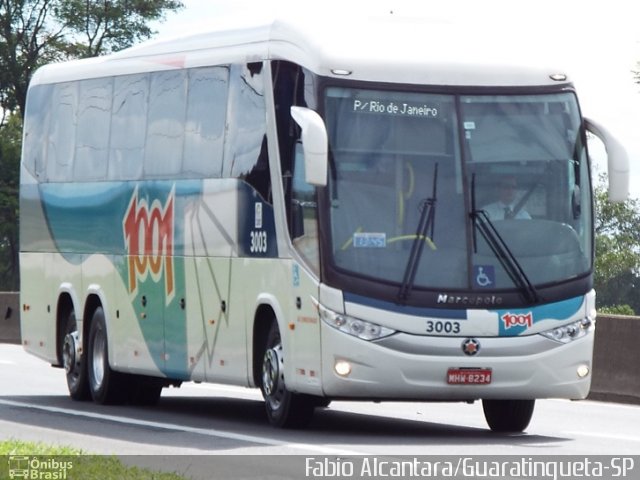 Auto Viação 1001 3003 na cidade de Lorena, São Paulo, Brasil, por Fabio Alcantara. Número da foto: #3080429.
