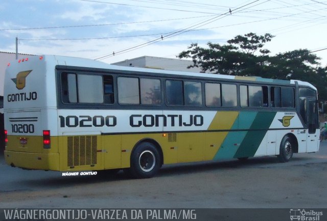 Empresa Gontijo de Transportes 10200 na cidade de Várzea da Palma, Minas Gerais, Brasil, por Wagner Gontijo Várzea da Palma-mg. ID da foto: 3078785.