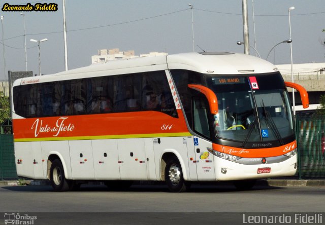 Viação Vale do Tietê 814 na cidade de São Paulo, São Paulo, Brasil, por Leonardo Fidelli. Número da foto: #3080084.