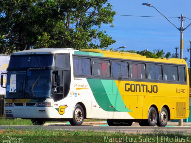 Empresa Gontijo de Transportes 11340 na cidade de Porto Seguro, Bahia, Brasil, por Marcel  Sales. Número da foto: #3080003.