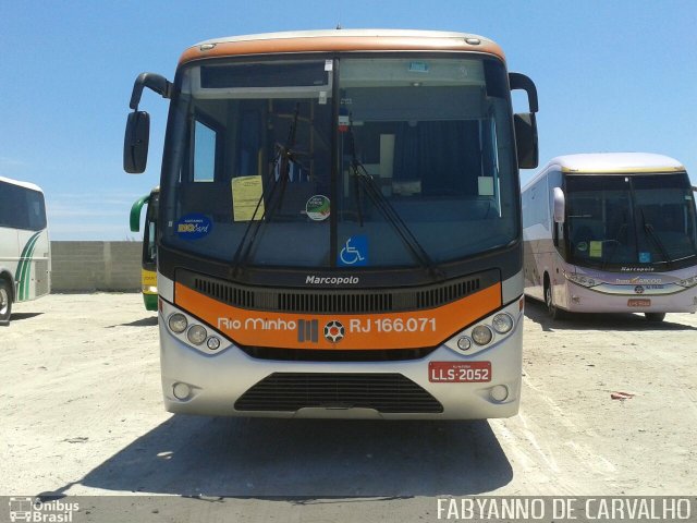 Transturismo Rio Minho RJ 166.071 na cidade de Arraial do Cabo, Rio de Janeiro, Brasil, por Fabiano Magalhaes. Número da foto: #3080116.