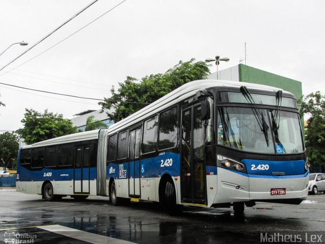 Mobibrasil São Lourenço >>> Mobi-PE 2.420 na cidade de Recife, Pernambuco, Brasil, por Matheus Lex. Número da foto: #3078880.