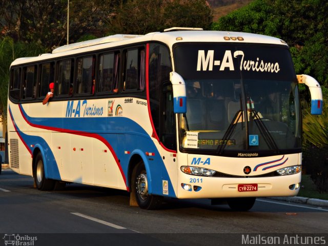M-A Turismo 2011 na cidade de Aparecida, São Paulo, Brasil, por Maílsøn Antunes. Número da foto: #3078814.