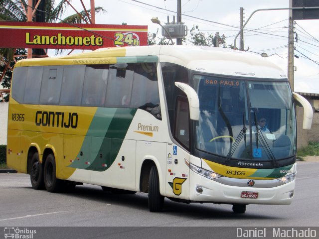Empresa Gontijo de Transportes 18365 na cidade de Vitória da Conquista, Bahia, Brasil, por Daniel  Machado. Número da foto: #3081609.