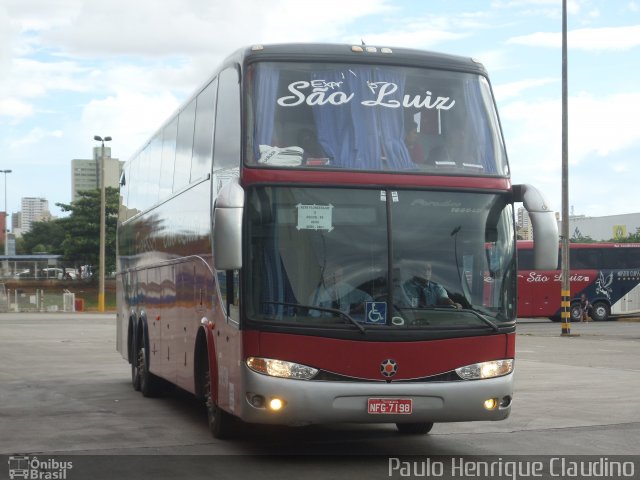 Expresso São Luiz 6930 na cidade de Goiânia, Goiás, Brasil, por Paulo Henrique Claudino. Número da foto: #3081824.