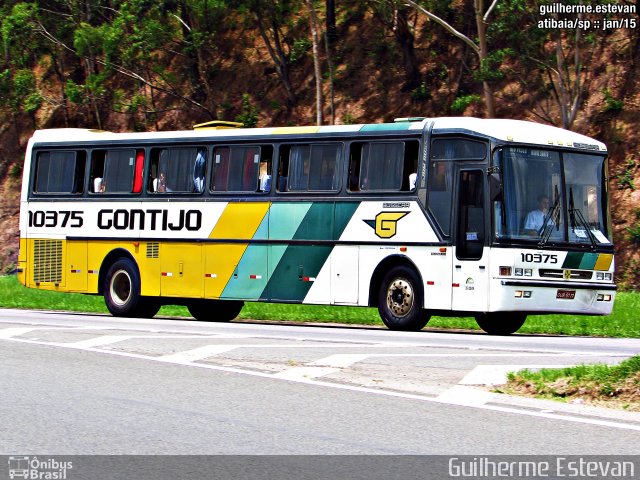 Empresa Gontijo de Transportes 10375 na cidade de Atibaia, São Paulo, Brasil, por Guilherme Estevan. ID da foto: 3083199.