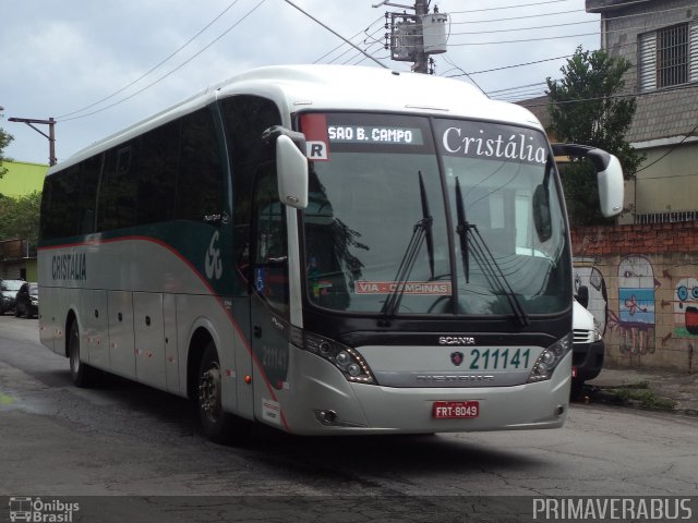 Expresso Cristália 211141 na cidade de São Paulo, São Paulo, Brasil, por Alexandre Rodrigo. Número da foto: #3082208.