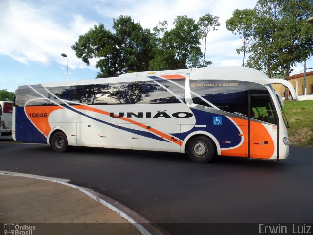 Expresso União 10248 na cidade de Ribeirão Preto, São Paulo, Brasil, por Erwin  Luiz. Número da foto: #3082450.