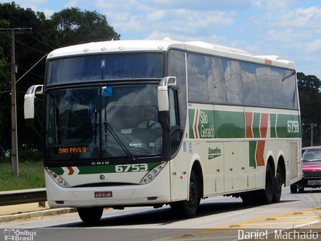 Cia. São Geraldo de Viação 6753 na cidade de Vitória da Conquista, Bahia, Brasil, por Daniel  Machado. Número da foto: #3081755.